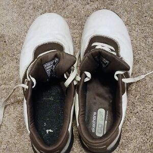 Skechers MEN GOLF White and Brown Sneakers